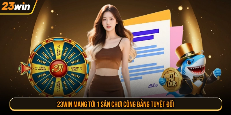 23WIN mang tới 1 sân chơi công bằng tuyệt đối
